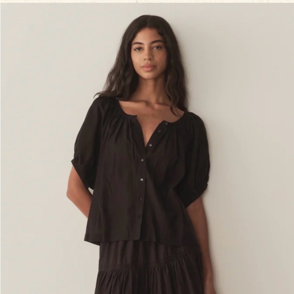 Doen June Top in Black, size M